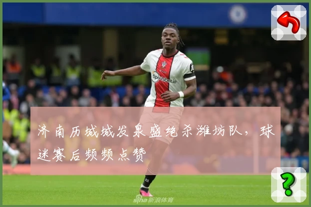 济南历城城发泉盛绝杀潍坊队,球迷赛后频频点赞